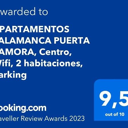 Apartamentos Salamanca Puerta Zamora, Centro, Wifi Con Salon Y 2 Dormitorios, Parking Ngoại thất bức ảnh